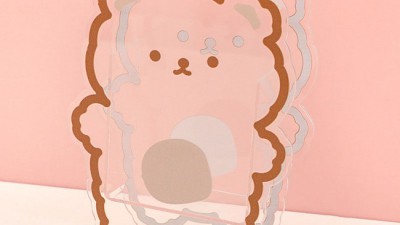 ✨5천원 득템✨ 투명 아크릴펜꽂이 솔직후기! 안 사면 손해😭